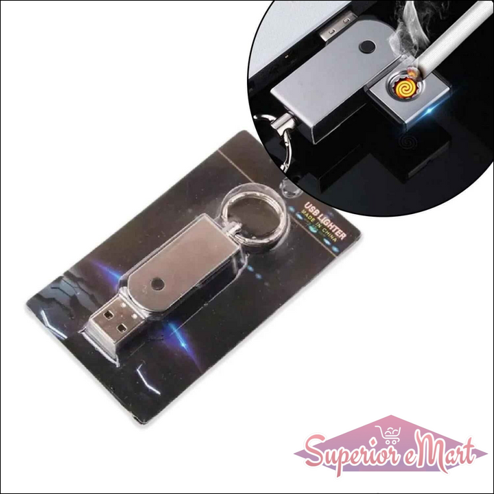 USB Mini Portable Lighter Keychain - Superior eMart