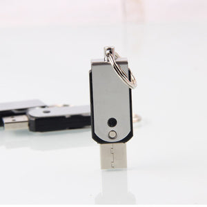 USB mini portable lighter in sleek design with keychain for easy carrying