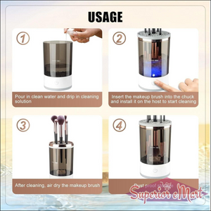 USB Rechargeable Brush Cleaning Device - Superior eMart
