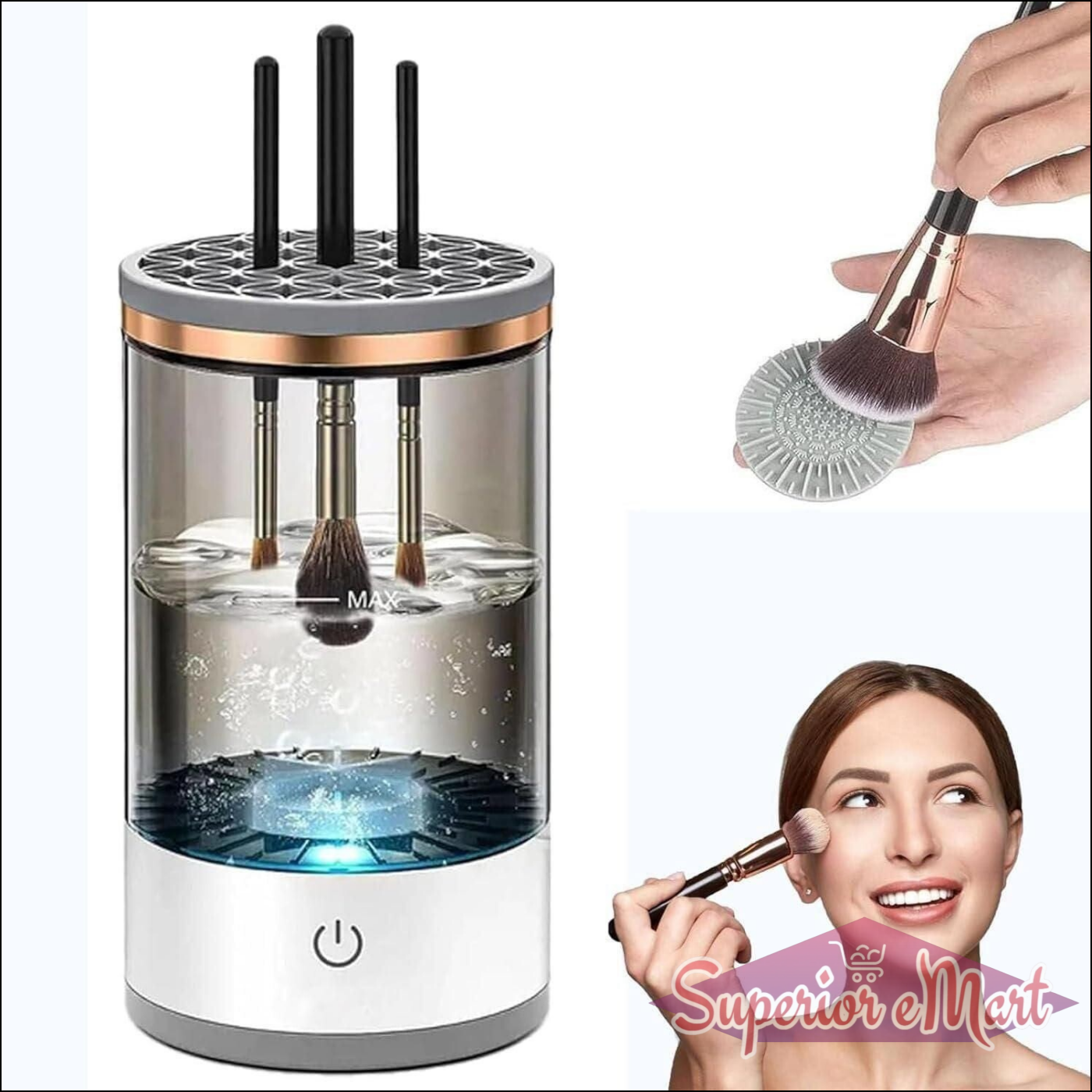 USB Rechargeable Brush Cleaning Device - Superior eMart