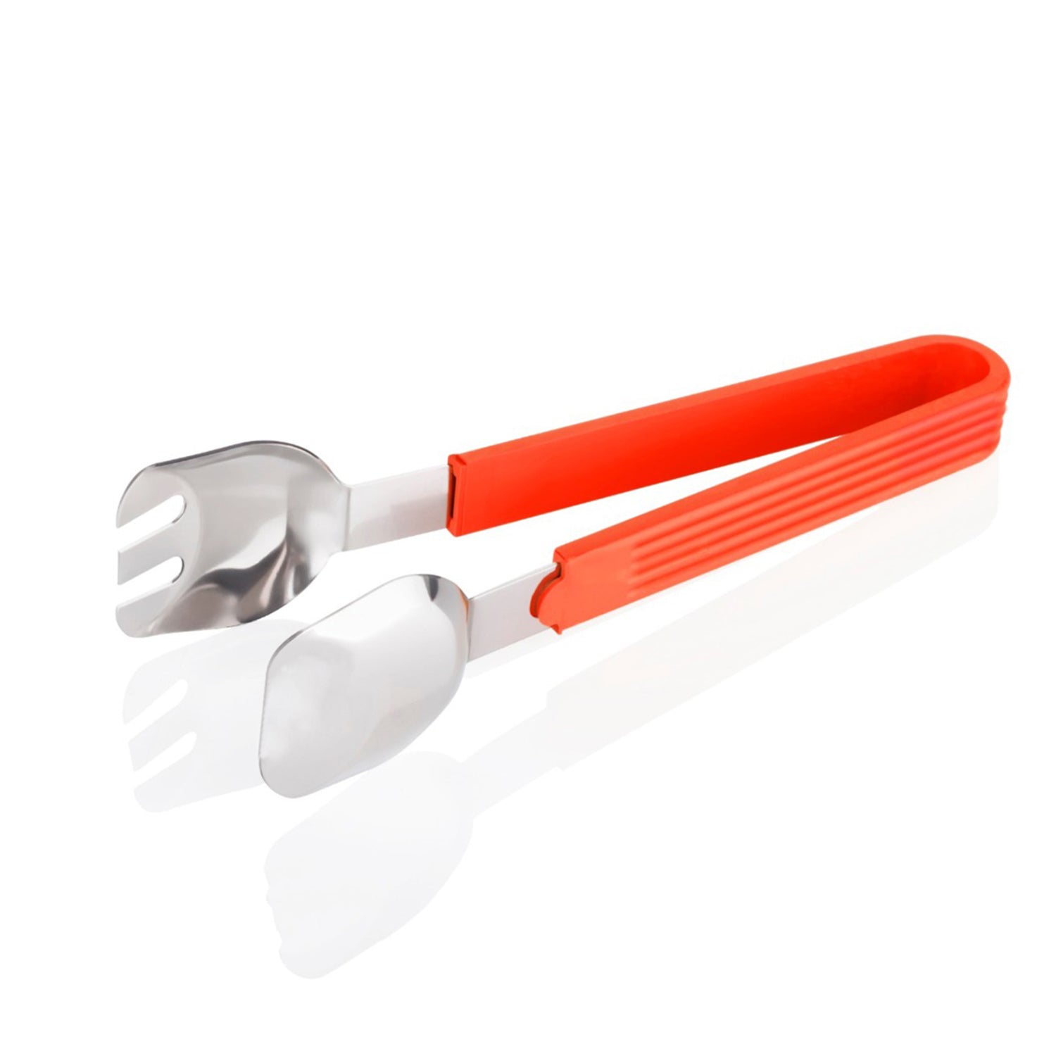 Salad serve tongs are used in various places, including households and kitchens, for holding and grabbing food items.