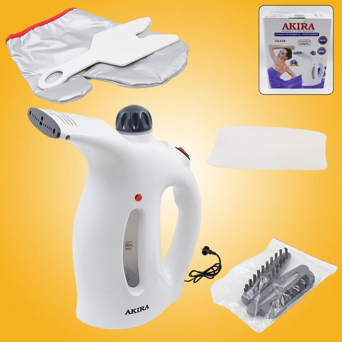 Portable Handheld Garment  Facial Steamer (1 Pc) - Superior eMart