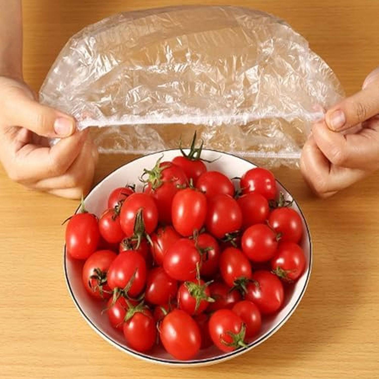 Disposable Elastic Food Storage Covers Bag (100 Pcs Set  Big) - Superior eMart