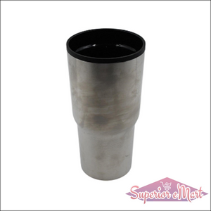 Superior eMart double walled travel coffee mug in stainless steel design for hot beverages
