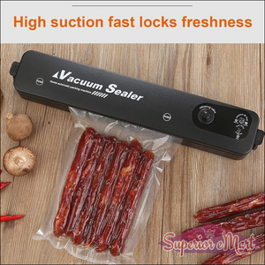Vacuum Sealer Machine With 10 Pcs Bag (1 Set) - Superior eMart