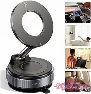 Vacuum Suction Magnetic Mobile Phone Holder - Superior eMart