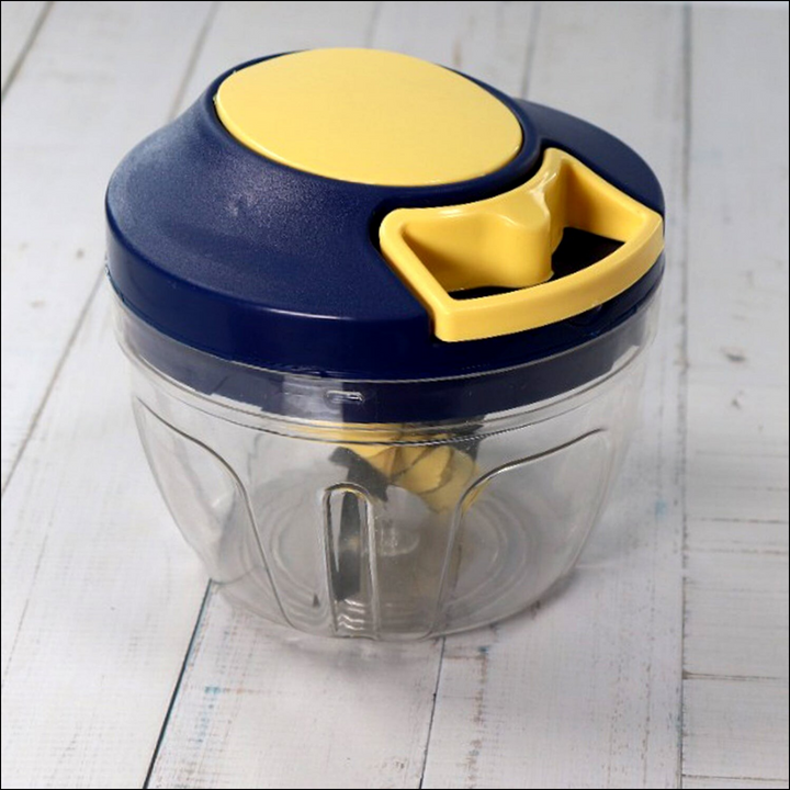 Vegetable Chopper with 4 Blades, 650ml - Superior eMart