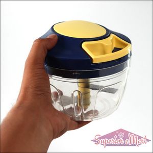 Vegetable Chopper with 4 Blades, 650ml - Superior eMart