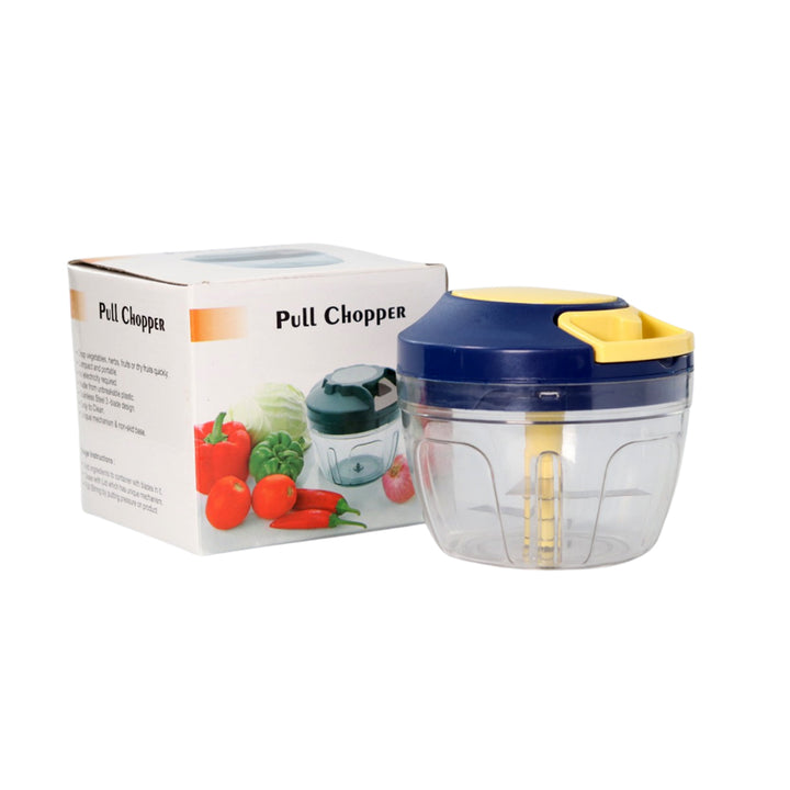 Superior eMart vegetable chopper with 4 blades for easy chopping of vegetables in the kitchen