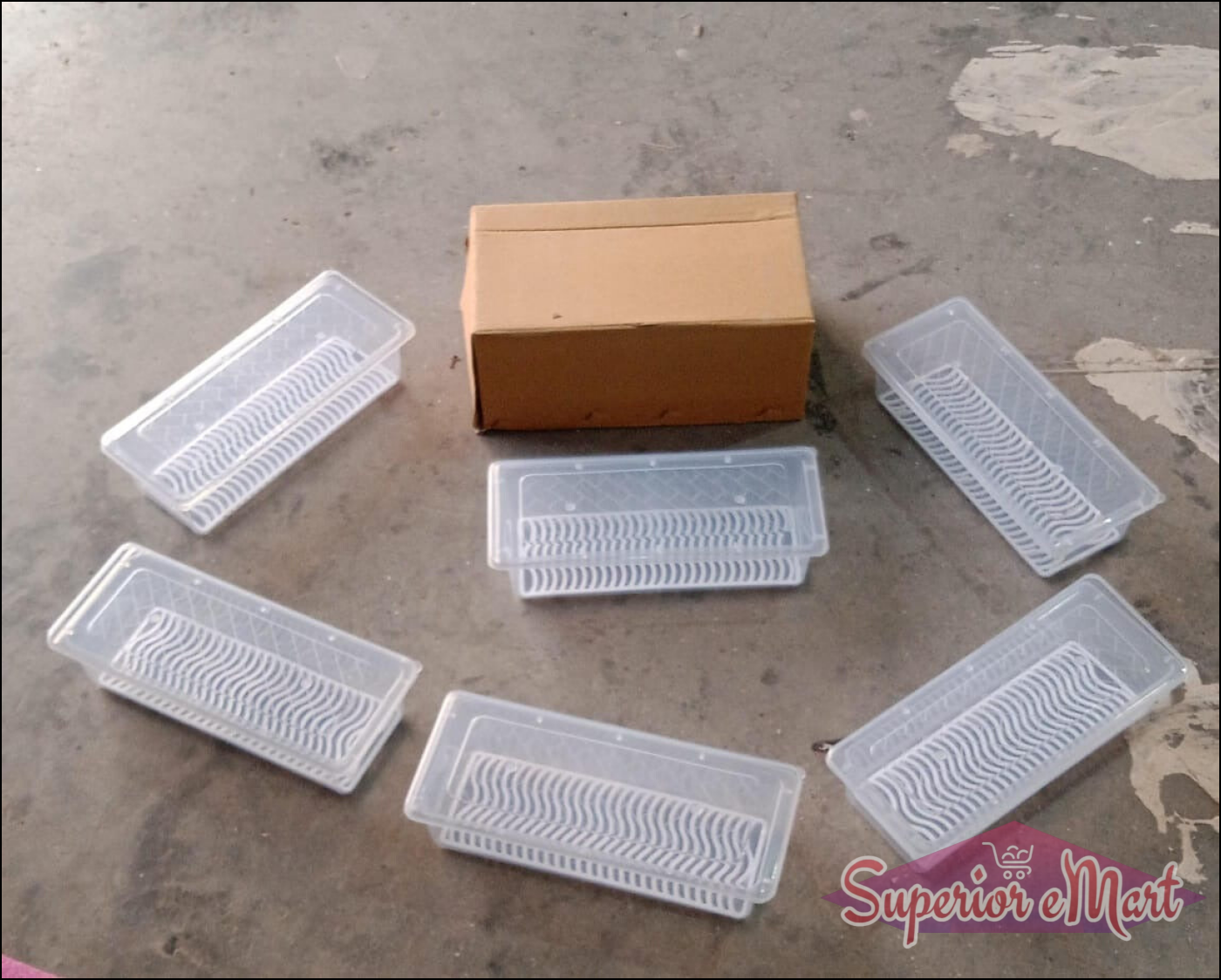 Vegetables | Fruits Freezer Storage Container ( 6pc 1500ml ) - Superior eMart