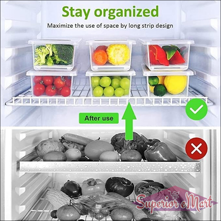 Vegetables | Fruits Freezer Storage Container ( 6pc 1500ml ) - Superior eMart