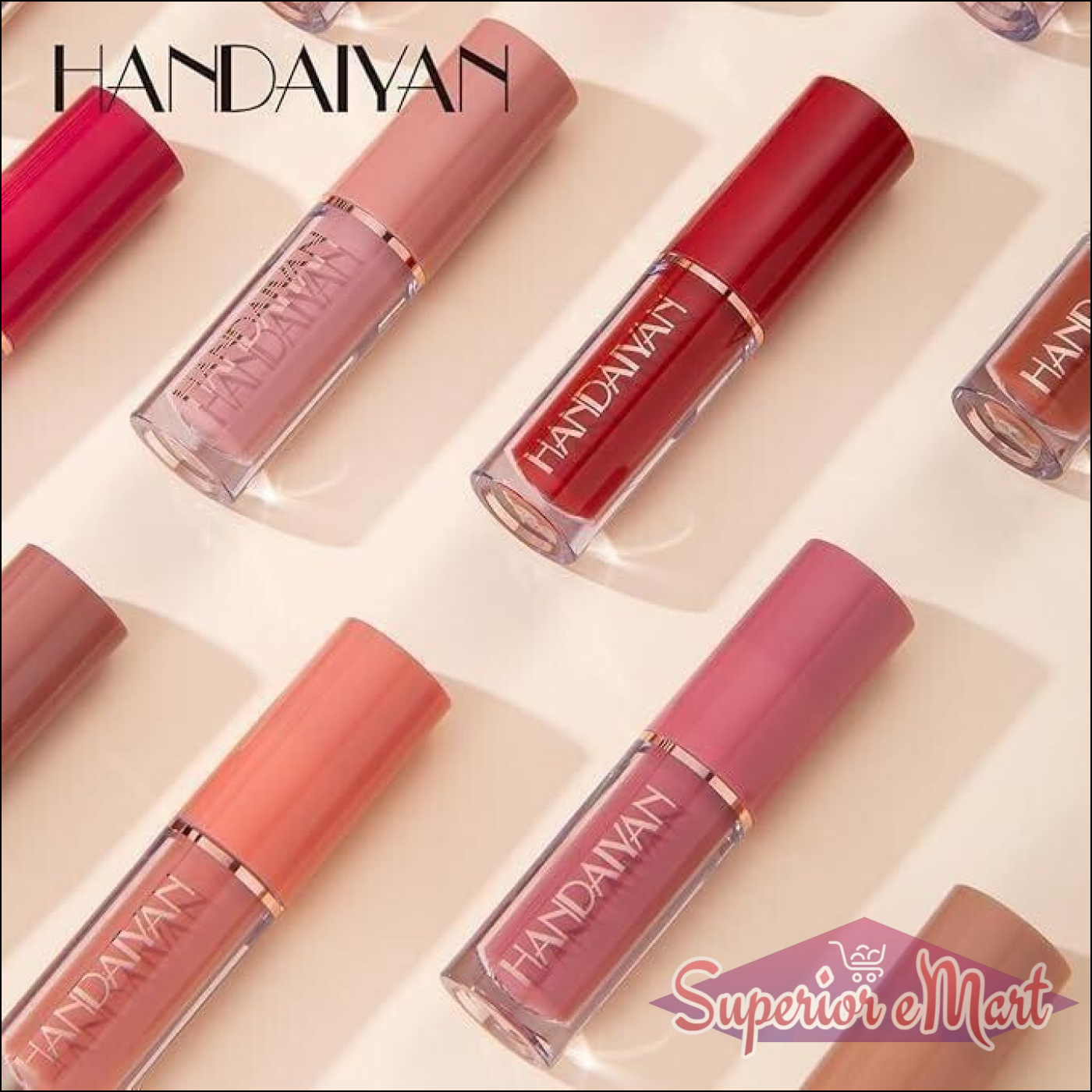 Velvet Matte Liquid Lipstick 12Pcs Set - Superior eMart