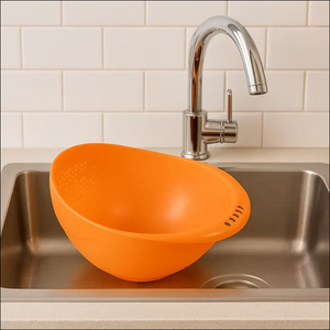 Virgin Rice Bowl Durable Plastic Strainer, Water Strainer | Vegetable & Fruits Washing Bowl - Superior eMart