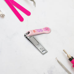 Cute Nail Clipper With Nail Catcher Nail File - Stainless Steel (1 Pc 13663) - Superior eMart