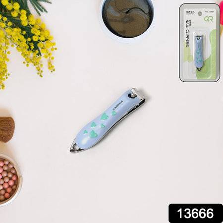 Cute Nail Clipper With Nail Catcher Nail File - Stainless Steel (1 Pc) - Superior eMart