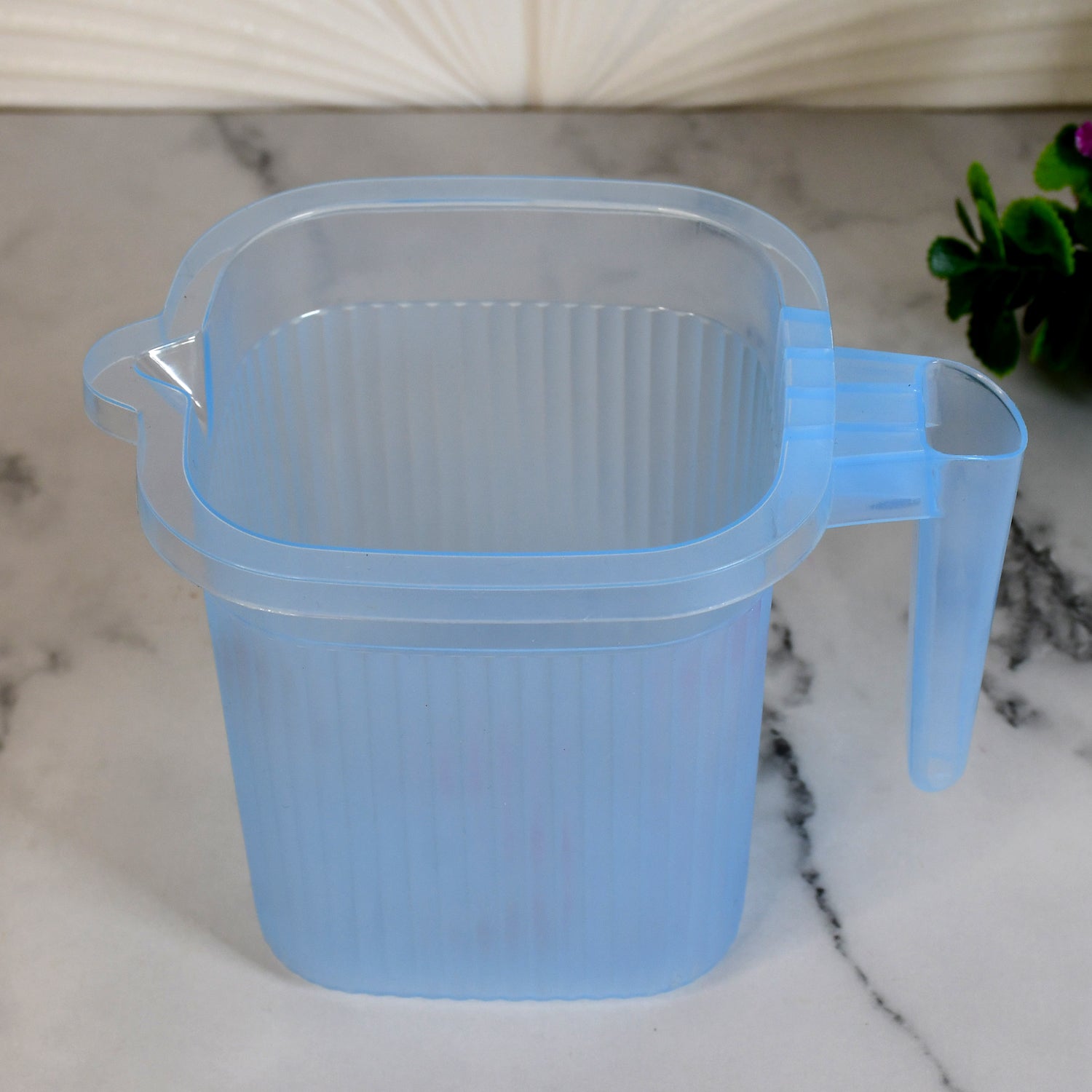 Superior eMart Transparent Bath Water Mug - Practical Design