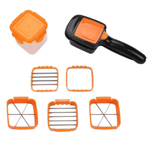 5-in-1 Cutting and Shredding Tool for all kitchen purposes..