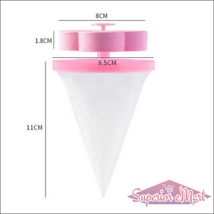 Washing Machine Floating Filter Lint Mesh Bag Net Pouch Hair / Lint Catcher - Superior eMart