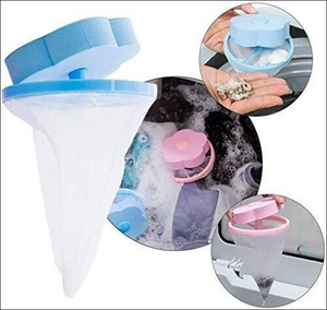Washing Machine Floating Filter Lint Mesh Bag Net Pouch Hair / Lint Catcher - Superior eMart