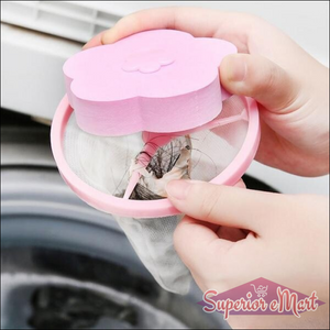 Washing Machine Floating Filter Lint Mesh Bag Net Pouch Hair / Lint Catcher - Superior eMart