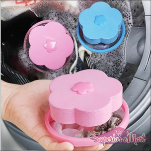 Washing Machine Floating Filter Lint Mesh Bag Net Pouch Hair / Lint Catcher - Superior eMart