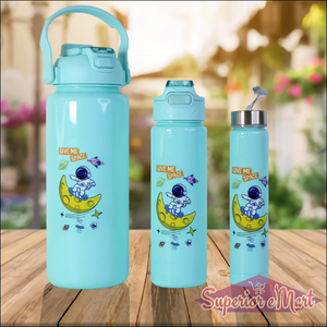 Water Bottles 2000ml + 900ml + 300ml - 3 Pc - Superior eMart
