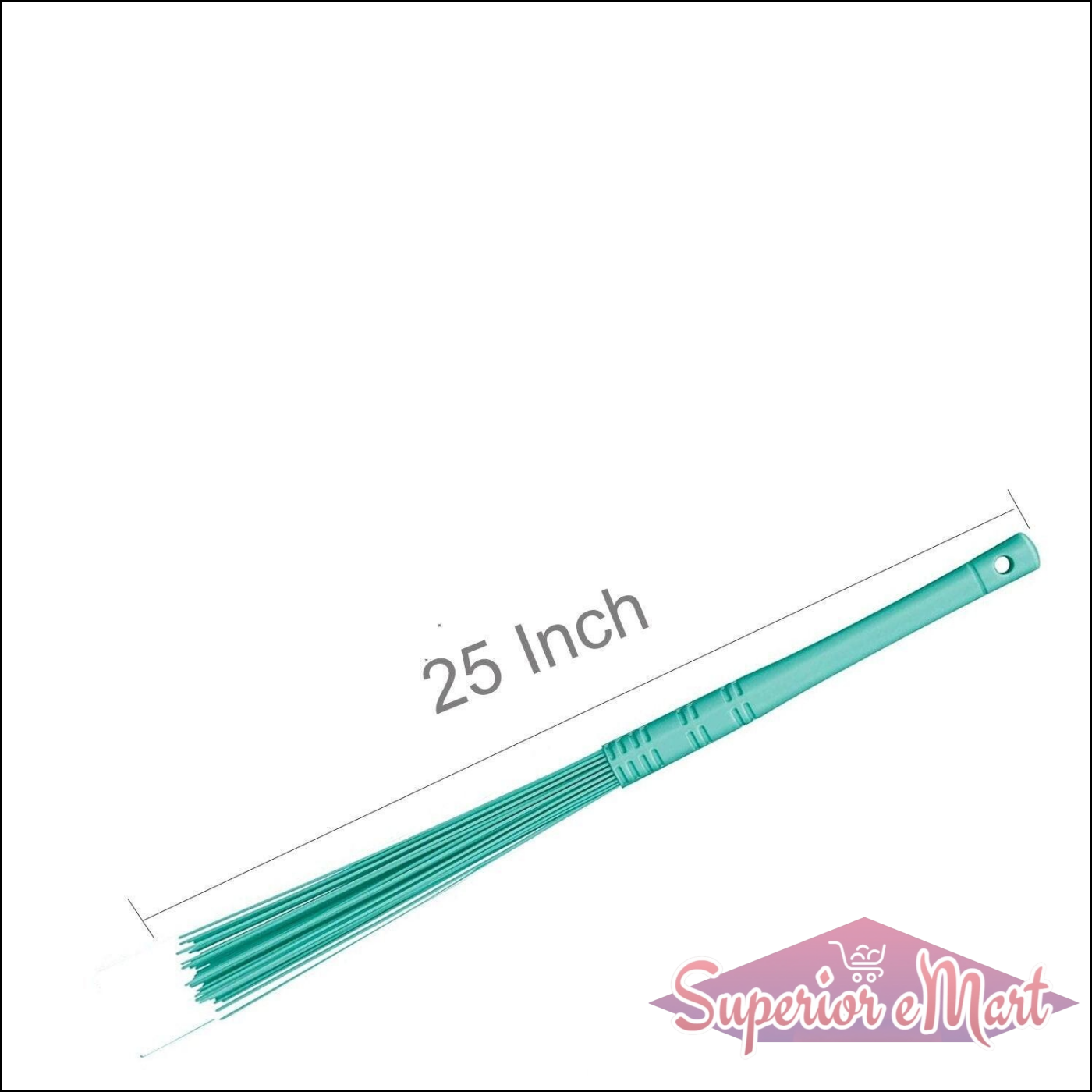 25 Inch Superior eMart wet and dry plastic floor broom for effective cleaning at home