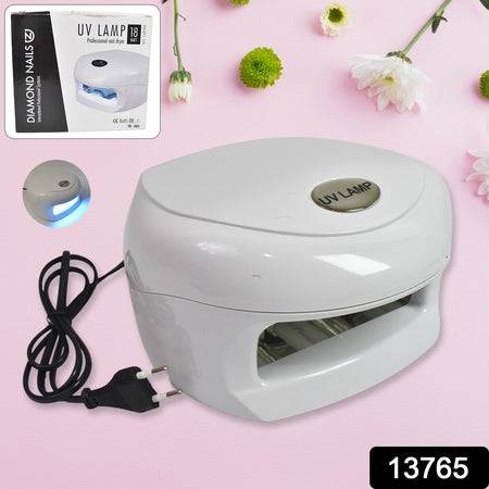 18w Led Uv Lamp Nail Dryer Gel Nail Lamp Nail Polish Curing Lamp (1 Pc) - Superior eMart