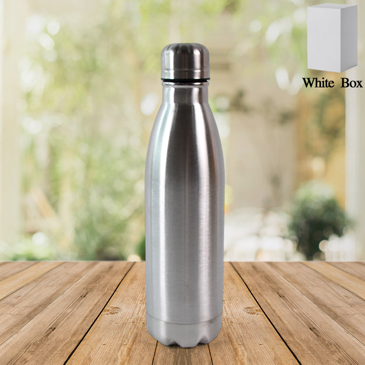 Elegant 1000ml water bottle stainless steel with a sleek design suitable for home and kitchen use