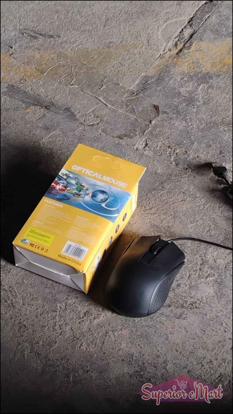 Wired Optical Mouse M-022 - Superior eMart