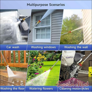 Wireless High Pressure Car Washer - Superior eMart