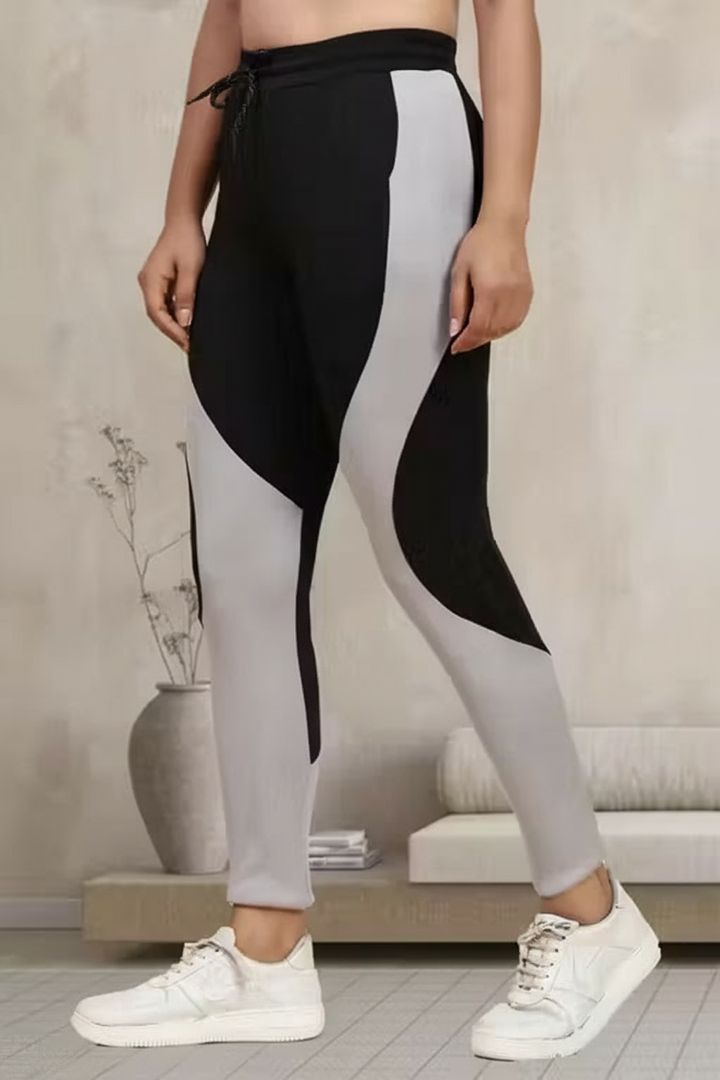 Superior eMart women's multicolor jeggings with stylish color block design for casual wear