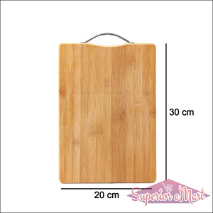 Wooden Chopping  Cutting Board With Anti Skid Mat - Superior eMart