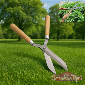 Wooden Handle Garden Shears for Pruning - Superior eMart