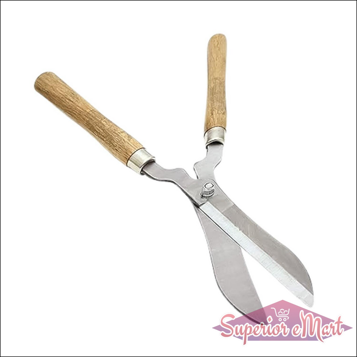 Wooden Handle Garden Shears for Pruning - Superior eMart