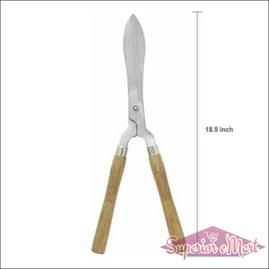 Wooden Handle Hedge Shears - Superior eMart