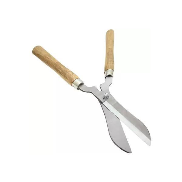 Superior eMart wooden handle hedge shears with sharp blades for precise trimming in gardens