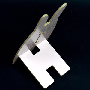Wooden rabbit phone stand designed for sturdy support and a charming aesthetic in home offices