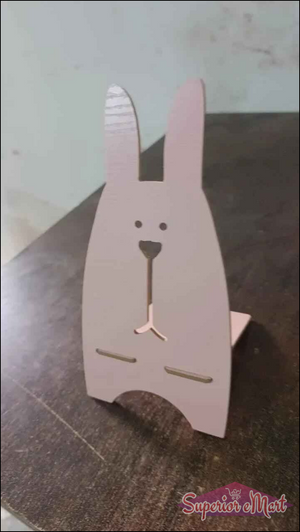 Wooden Rabbit Phone Stand - Superior eMart