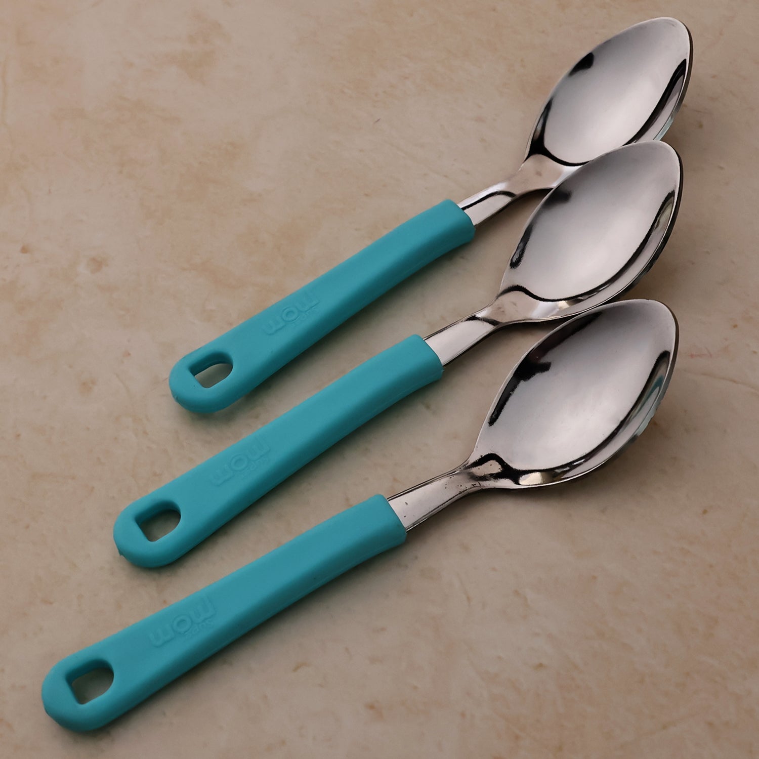 Superior eMart Stainless Steel Tea Spoons Set - 6 Pieces