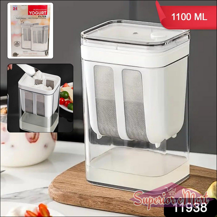 Yogurt Strainer with Storage Container 1100 Ml - Superior eMart