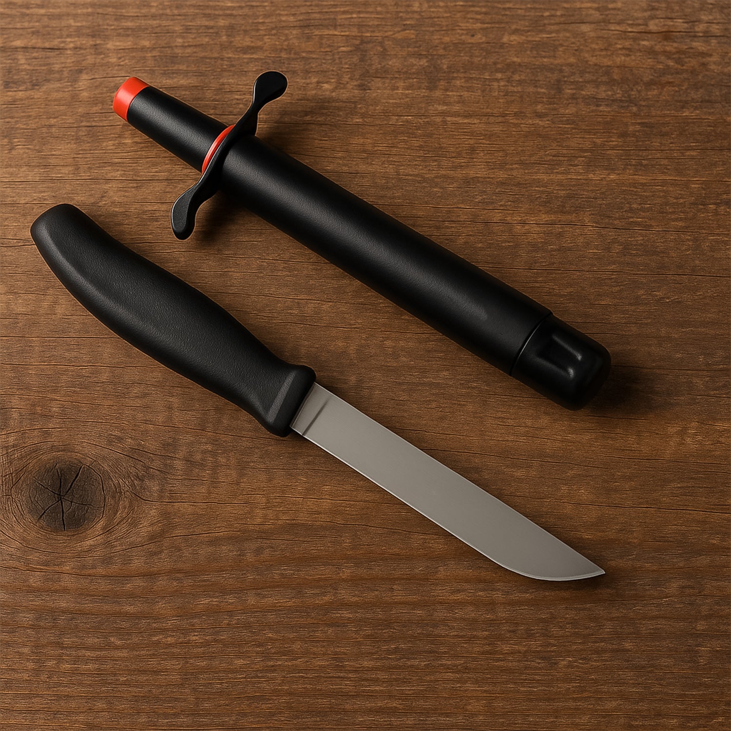 Kitchen Knife With Gas Lighter Combo Set  2