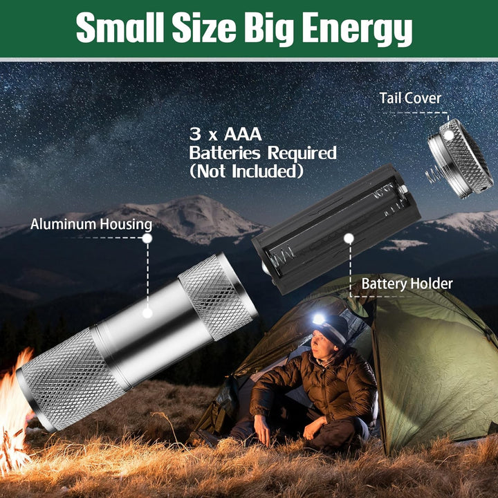 Portable Mini Torch - (Battery Not Included  1 Pc  Mix Color)