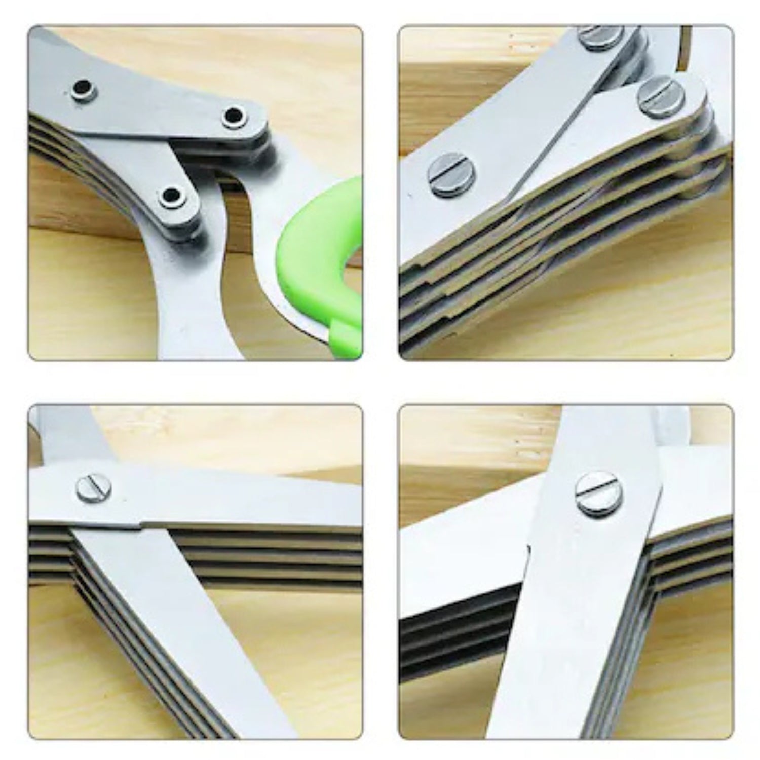 Superior eMart Multipurpose Herb Scissors for Easy Cutting