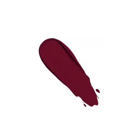 Maroon paint swatch on a white background